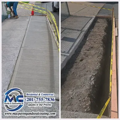 Aprons Installation Service by MAC Paving and Sealcoating – Driveway Apron Installation and Asphalt Companies NJ.