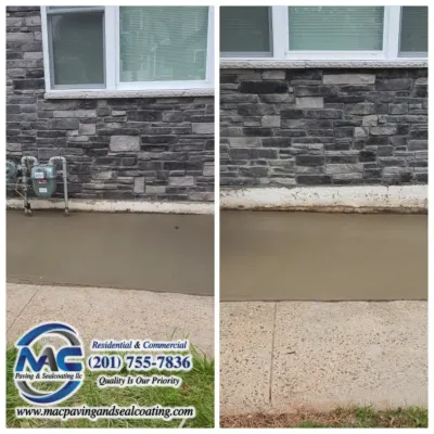Walkways Installation by MAC Paving and Sealcoating – Concrete Walkway and Asphalt Paving Contractors in Central Jersey.